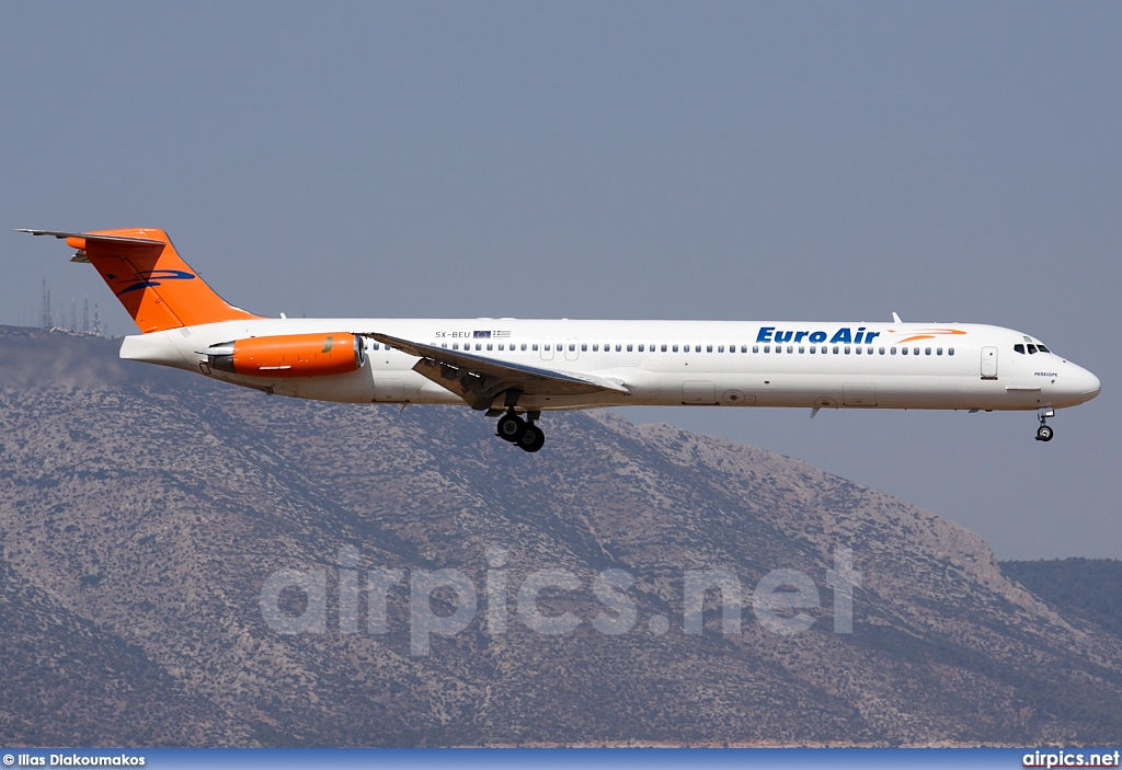 SX-BEU, McDonnell Douglas MD-83, EuroAir