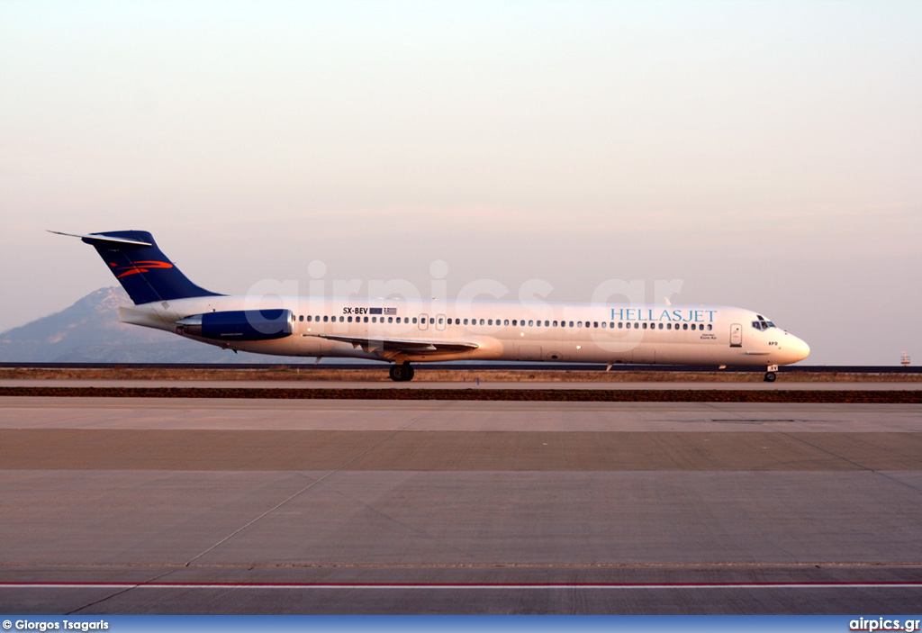 SX-BEV, McDonnell Douglas MD-83, Hellas Jet