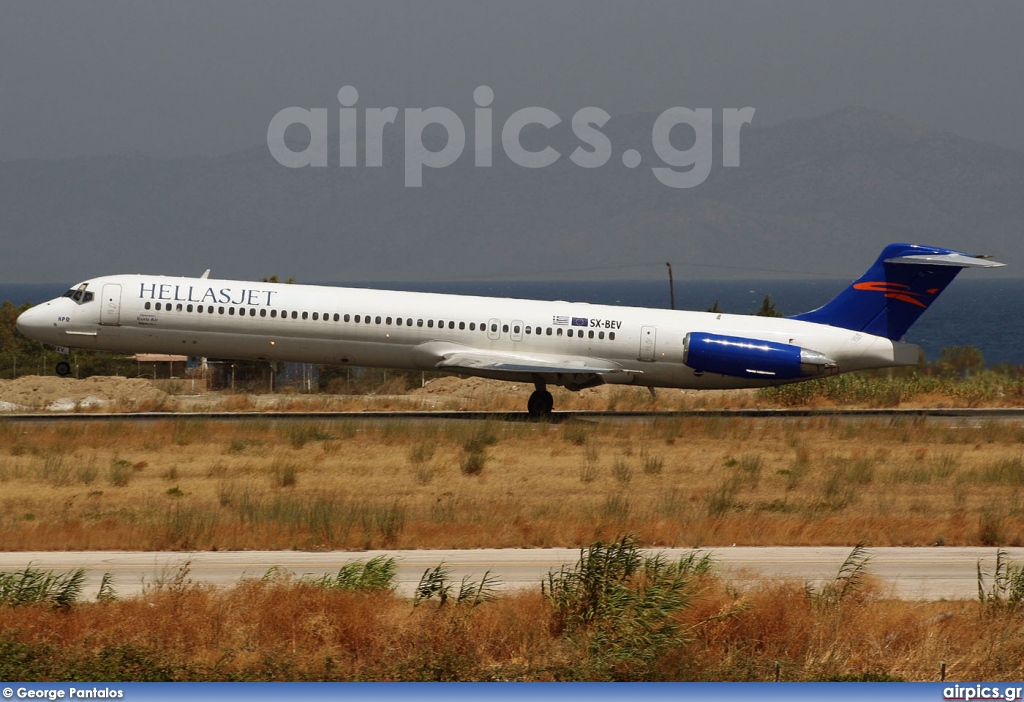 SX-BEV, McDonnell Douglas MD-83, Hellas Jet