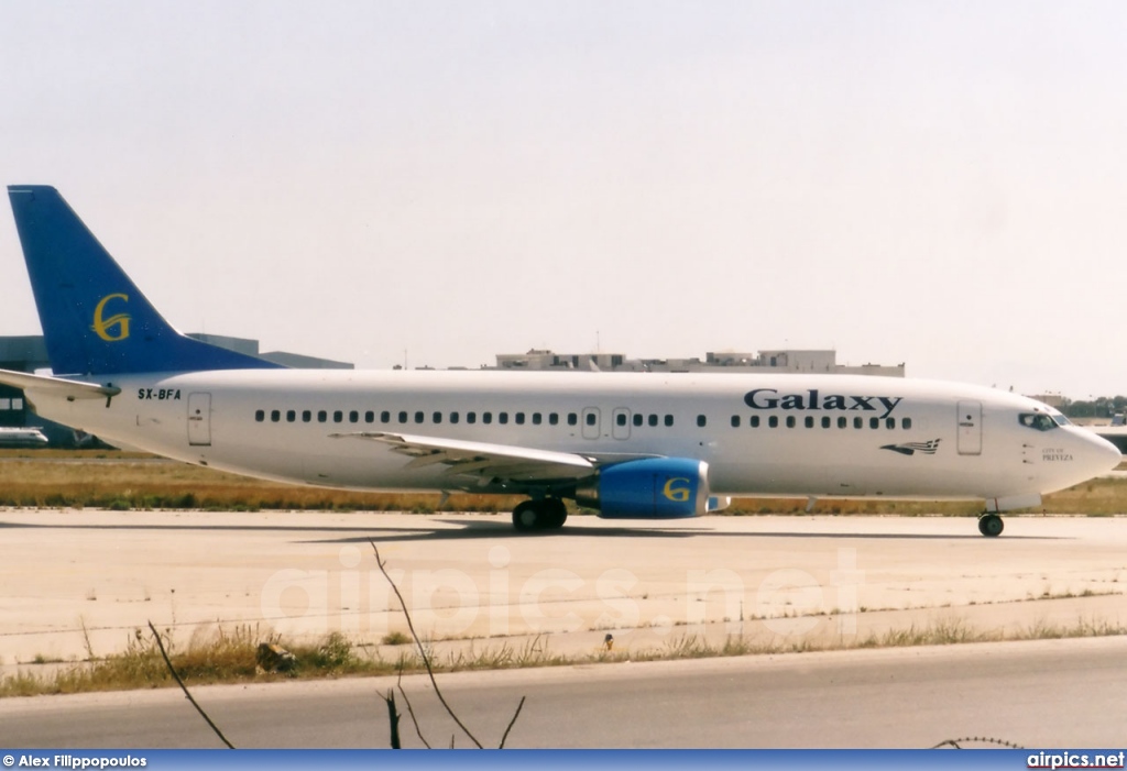 SX-BFA, Boeing 737-400, Galaxy Airways