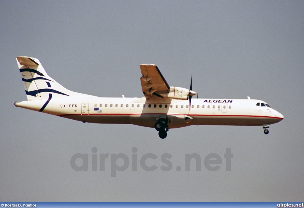 SX-BFK, ATR 72-200, Aegean Airlines