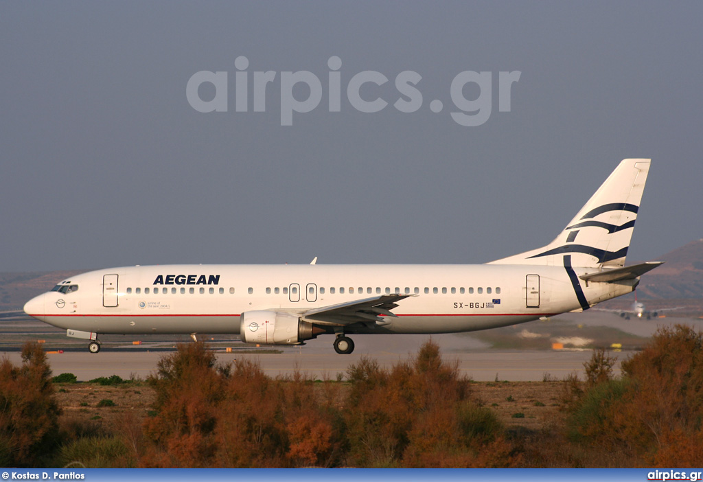 SX-BGJ, Boeing 737-400, Aegean Airlines