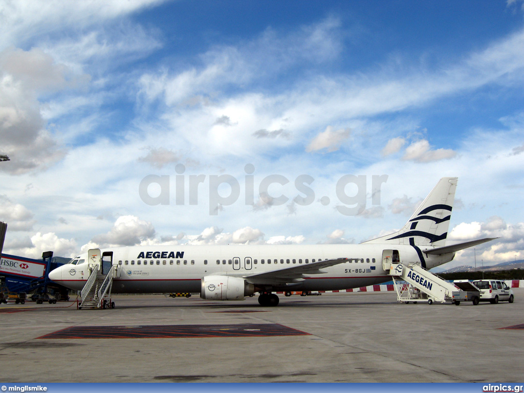 SX-BGJ, Boeing 737-400, Aegean Airlines