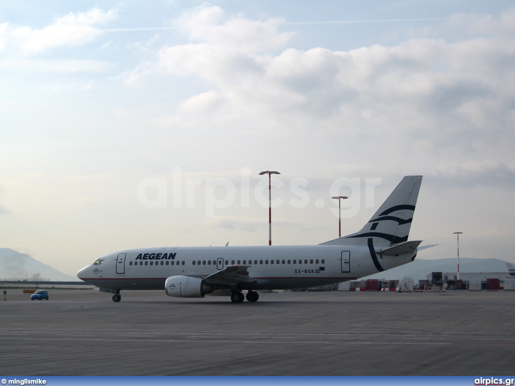 SX-BGK, Boeing 737-300, Aegean Airlines