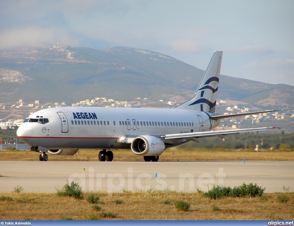 SX-BGQ, Boeing 737-400, Aegean Airlines