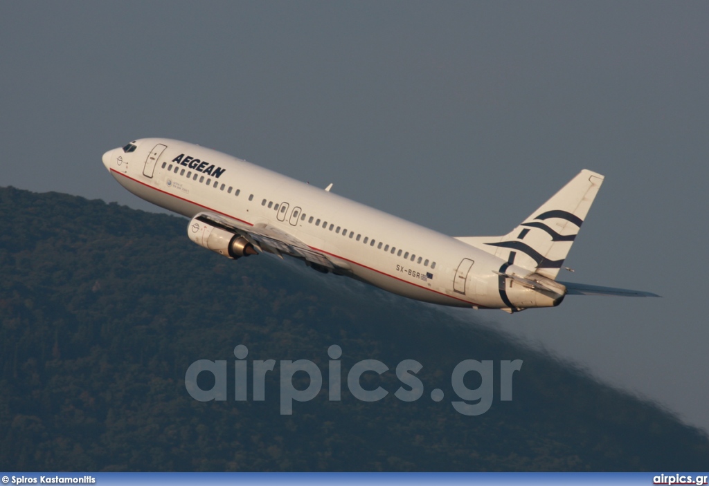 SX-BGR, Boeing 737-400, Aegean Airlines