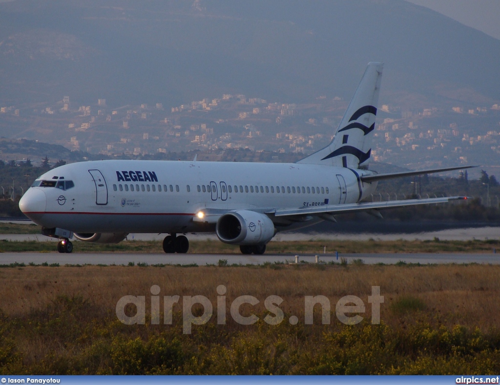 SX-BGS, Boeing 737-400, Aegean Airlines