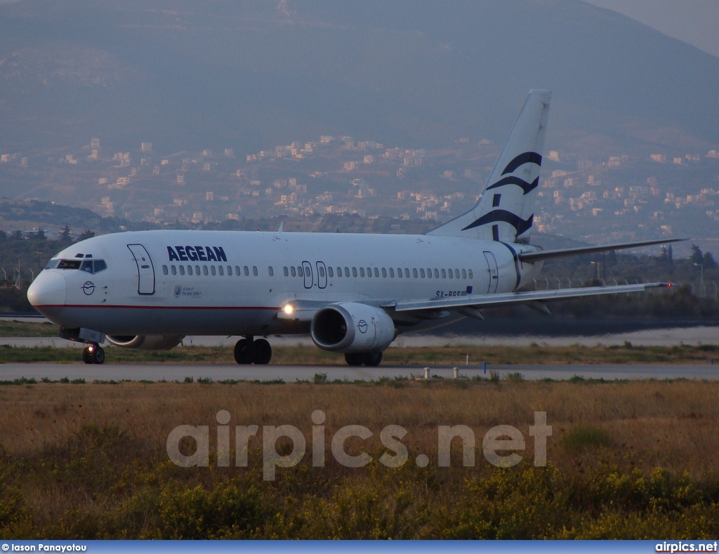 SX-BGS, Boeing 737-400, Aegean Airlines