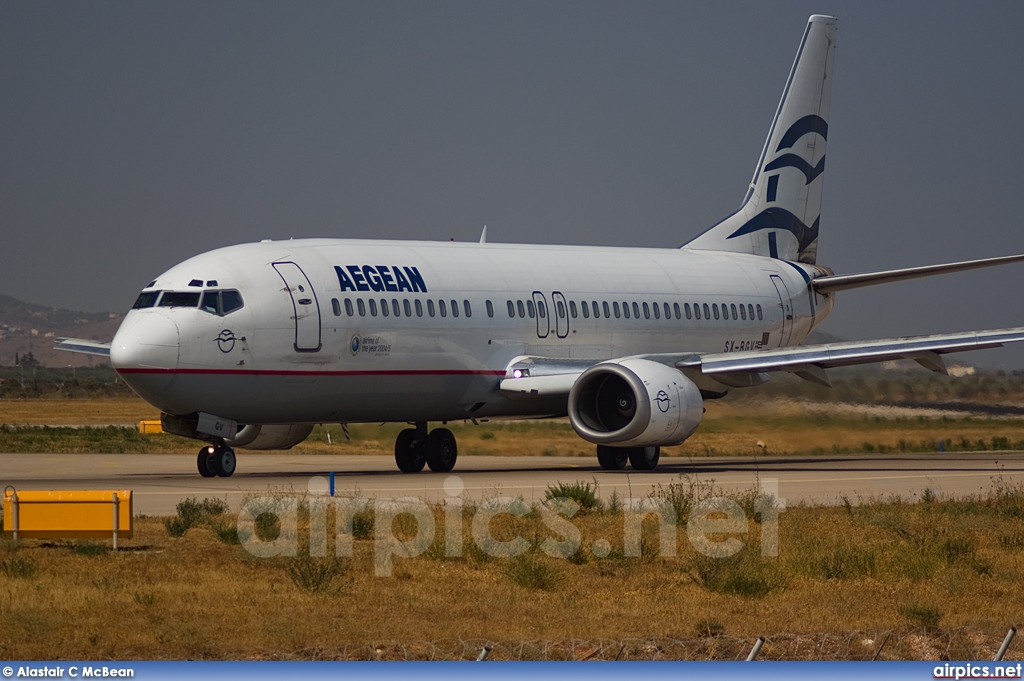 SX-BGV, Boeing 737-400, Aegean Airlines