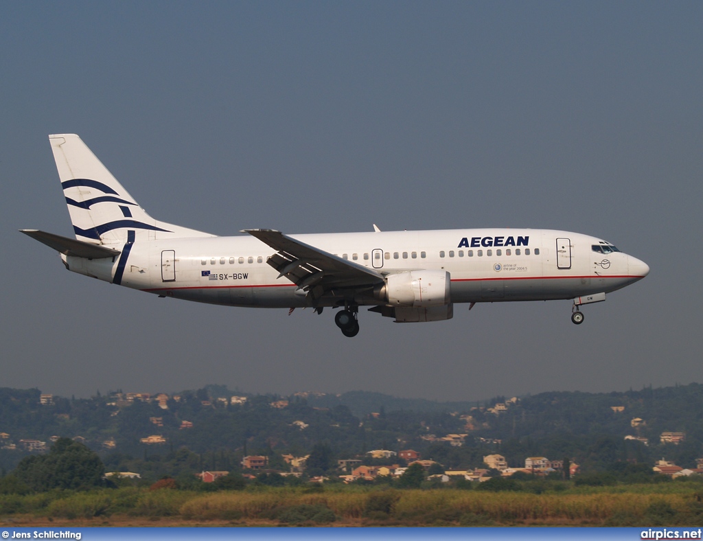 SX-BGW, Boeing 737-300, Aegean Airlines