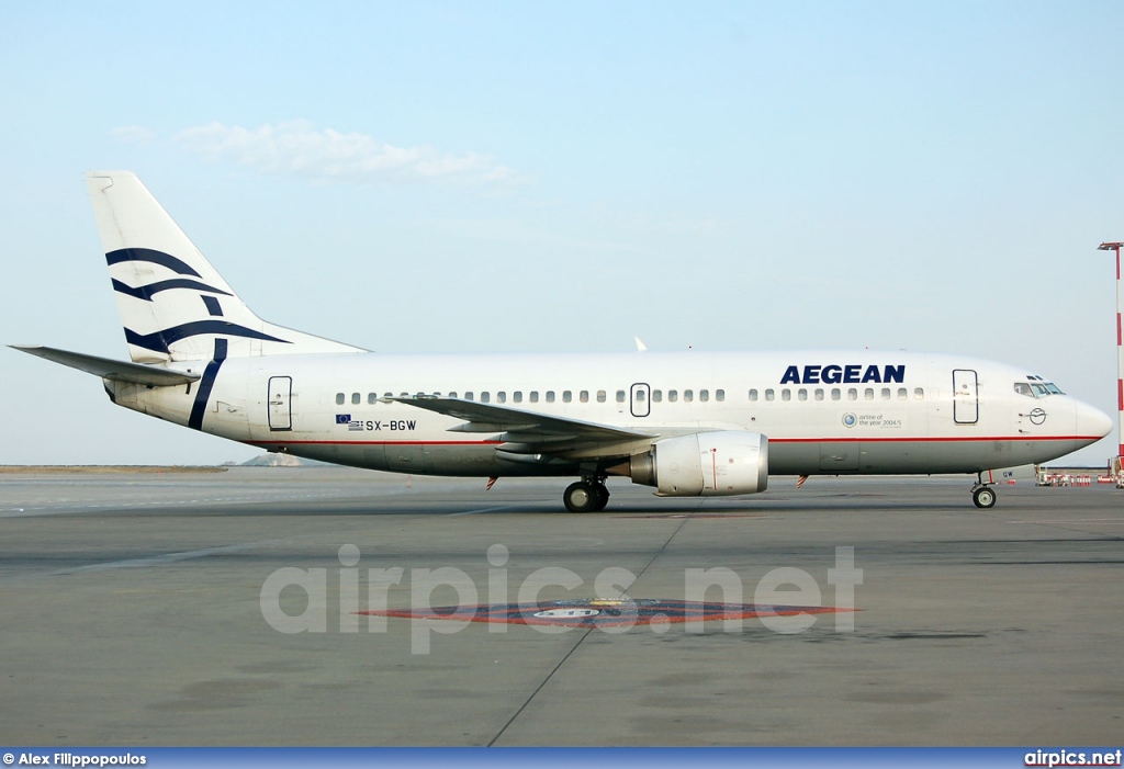 SX-BGW, Boeing 737-300, Aegean Airlines