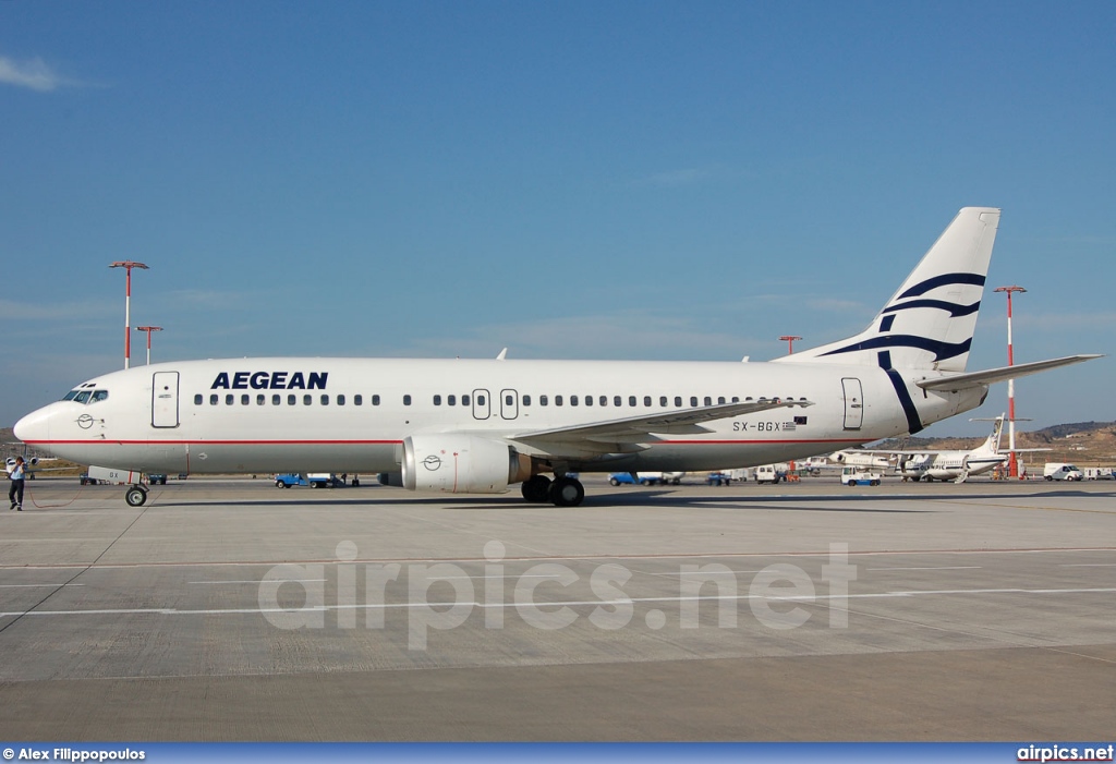 SX-BGX, Boeing 737-400, Aegean Airlines