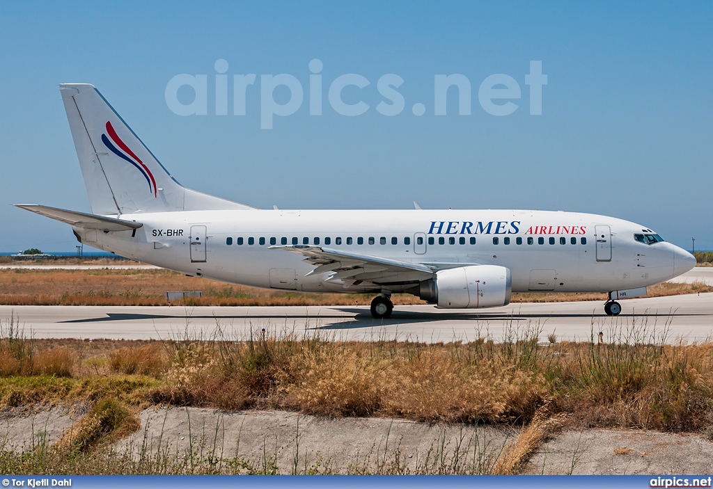 SX-BHR, Boeing 737-500, Hermes Airlines