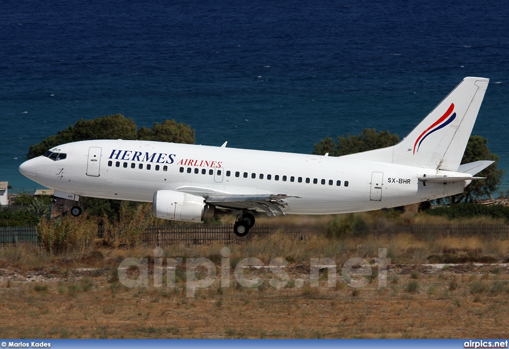 SX-BHR, Boeing 737-500, Hermes Airlines