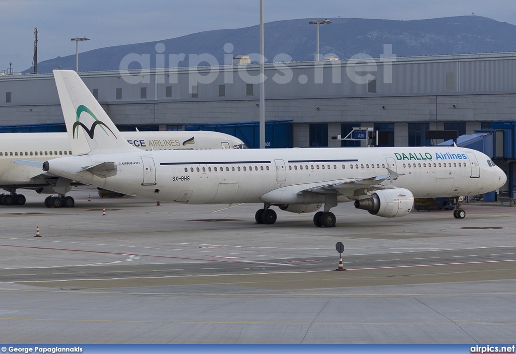 SX-BHS, Airbus A321-100, Daallo Airlines