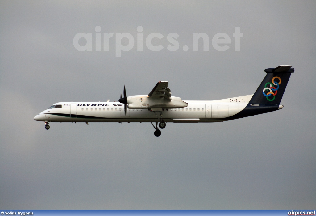 SX-BIU, De Havilland Canada DHC-8-400Q Dash 8, Olympic Air