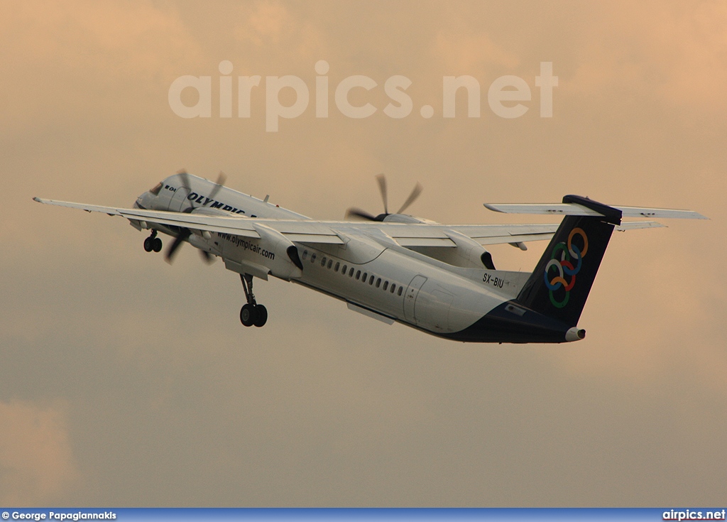 SX-BIU, De Havilland Canada DHC-8-400Q Dash 8, Olympic Air