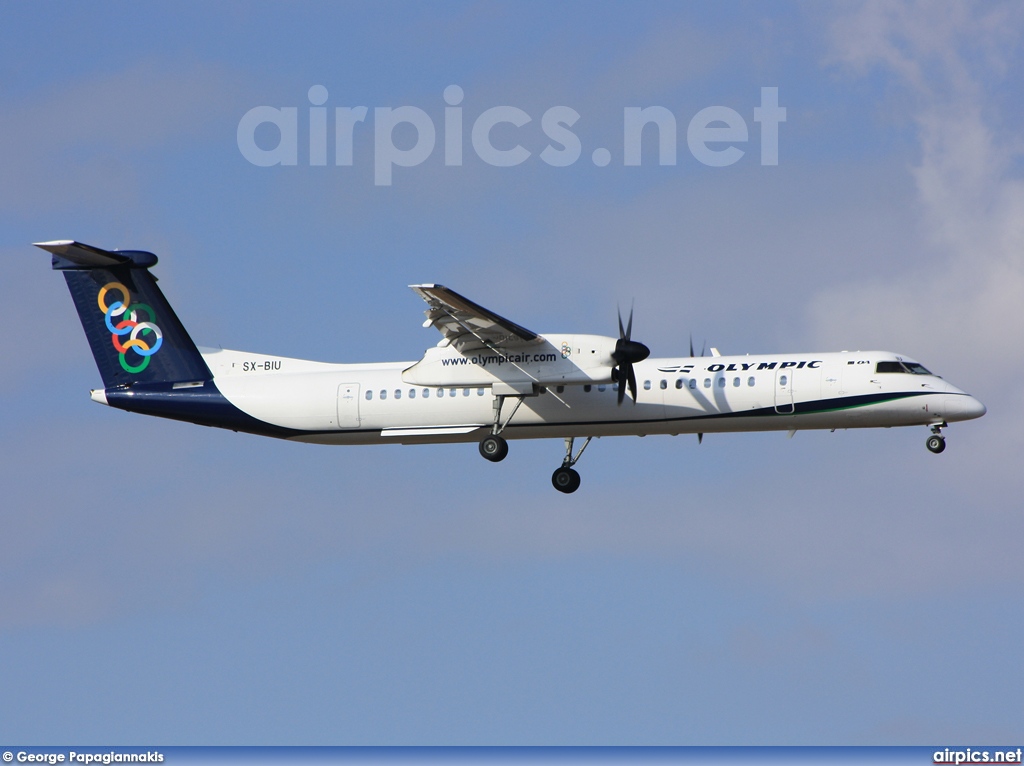 SX-BIU, De Havilland Canada DHC-8-400Q Dash 8, Olympic Air