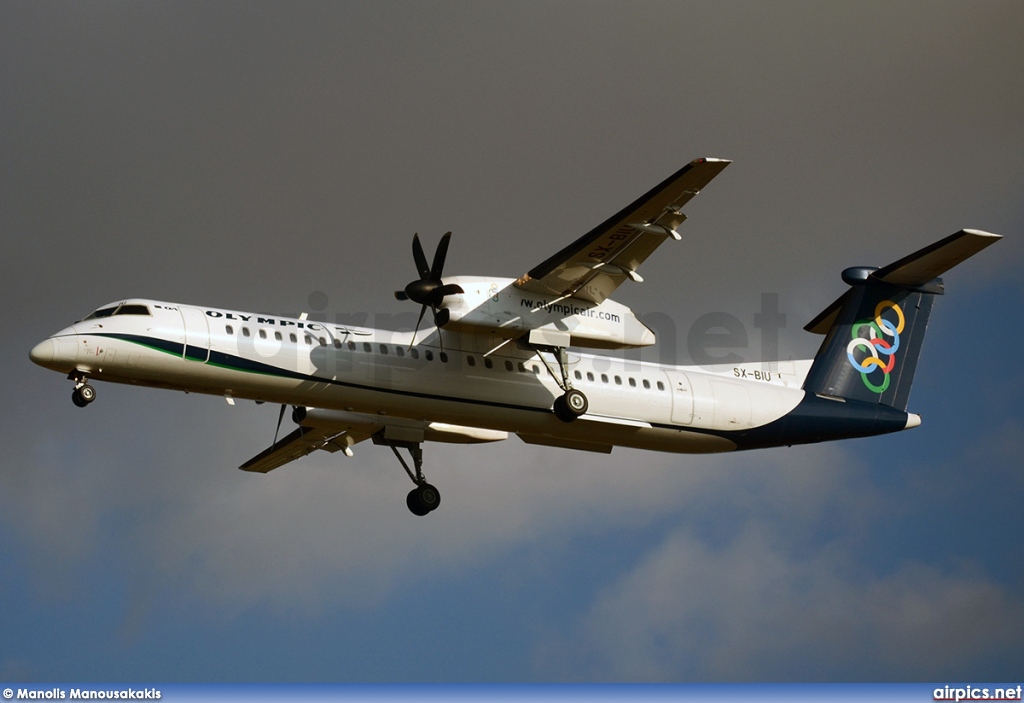 SX-BIU, De Havilland Canada DHC-8-400Q Dash 8, Olympic Air