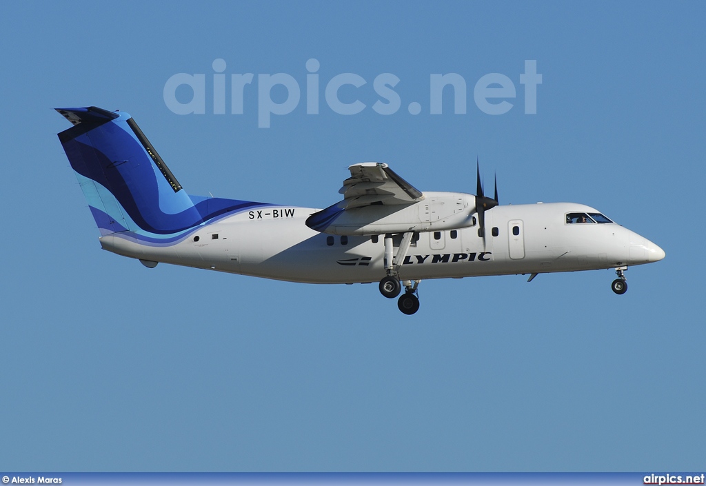 SX-BIW, De Havilland Canada DHC-8-100 Dash 8, Olympic Air