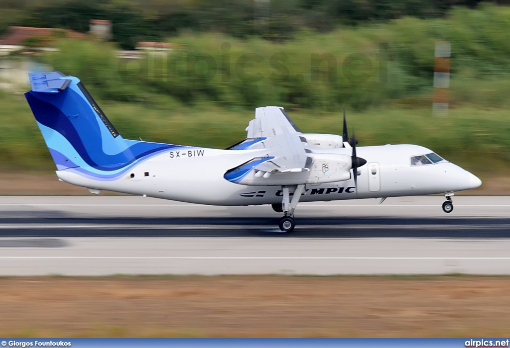 SX-BIW, De Havilland Canada DHC-8-100 Dash 8, Olympic Air