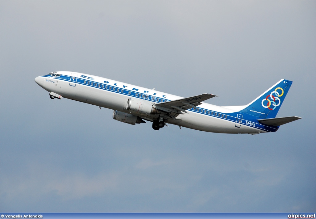 SX-BKA, Boeing 737-400, Olympic Airlines