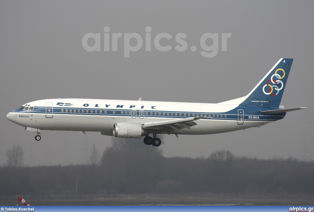 SX-BKA, Boeing 737-400, Olympic Airlines