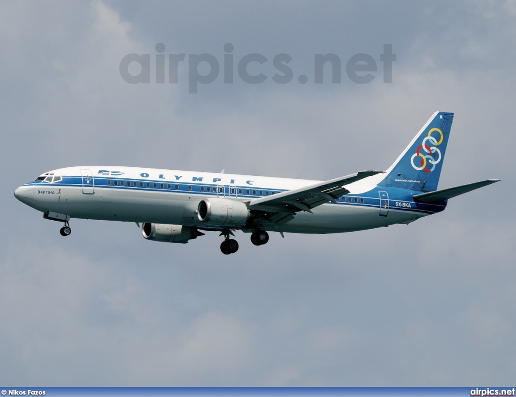 SX-BKA, Boeing 737-400, Olympic Airlines