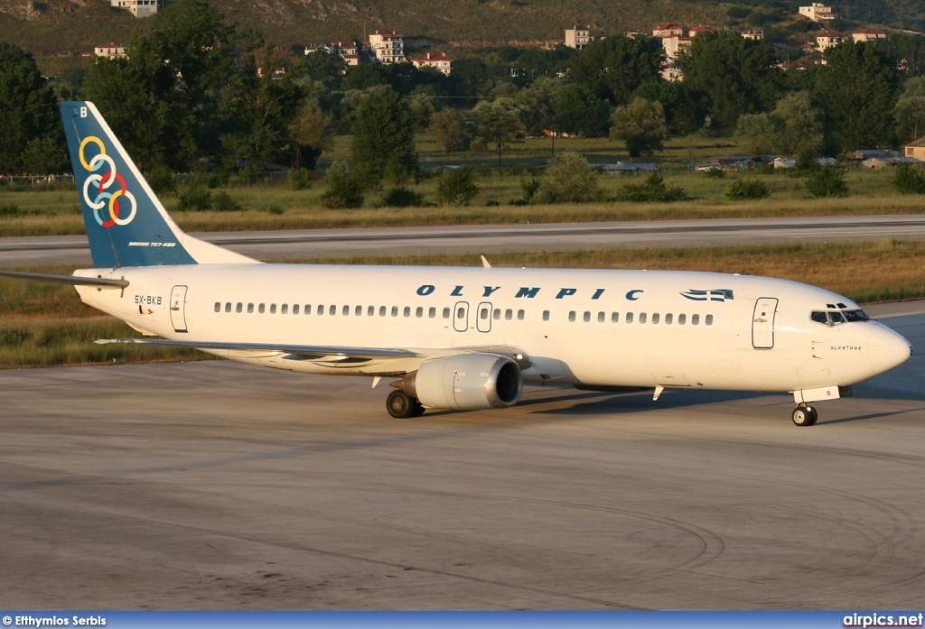 SX-BKB, Boeing 737-400, Olympic Airlines