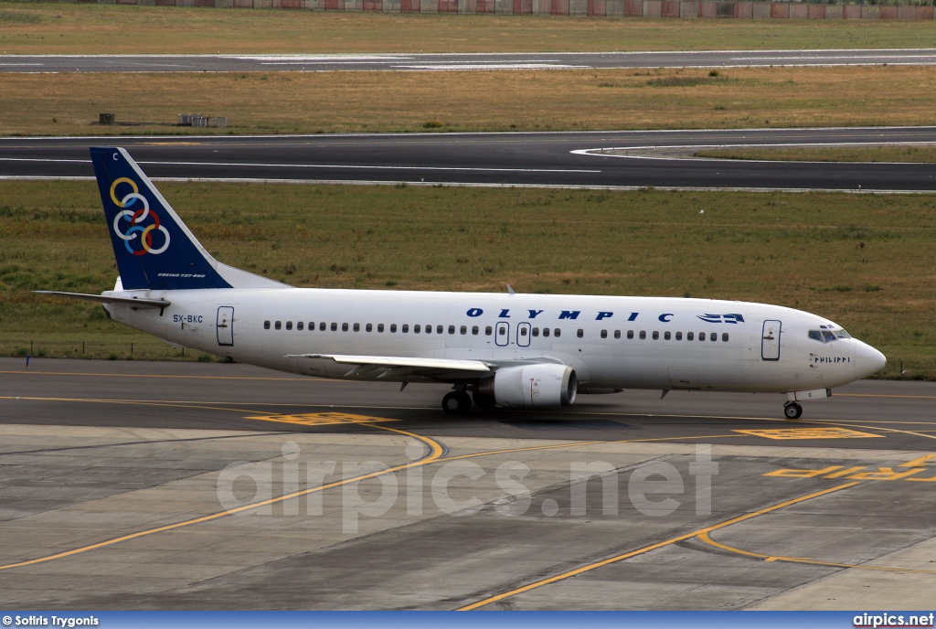 SX-BKC, Boeing 737-400, Olympic Airlines