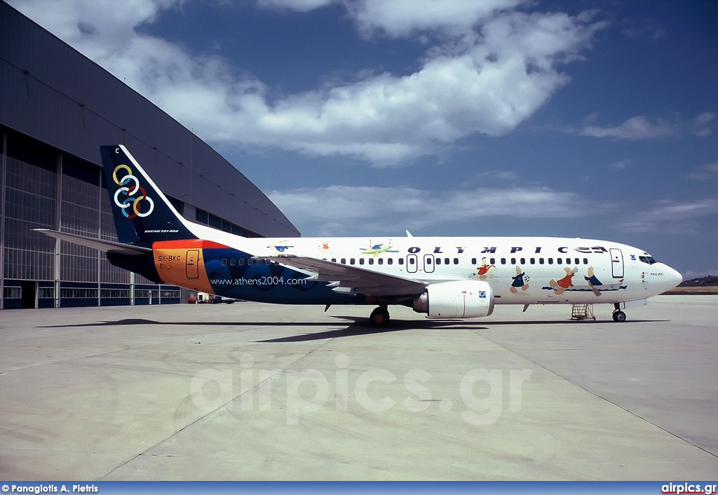 SX-BKC, Boeing 737-400, Olympic Airlines