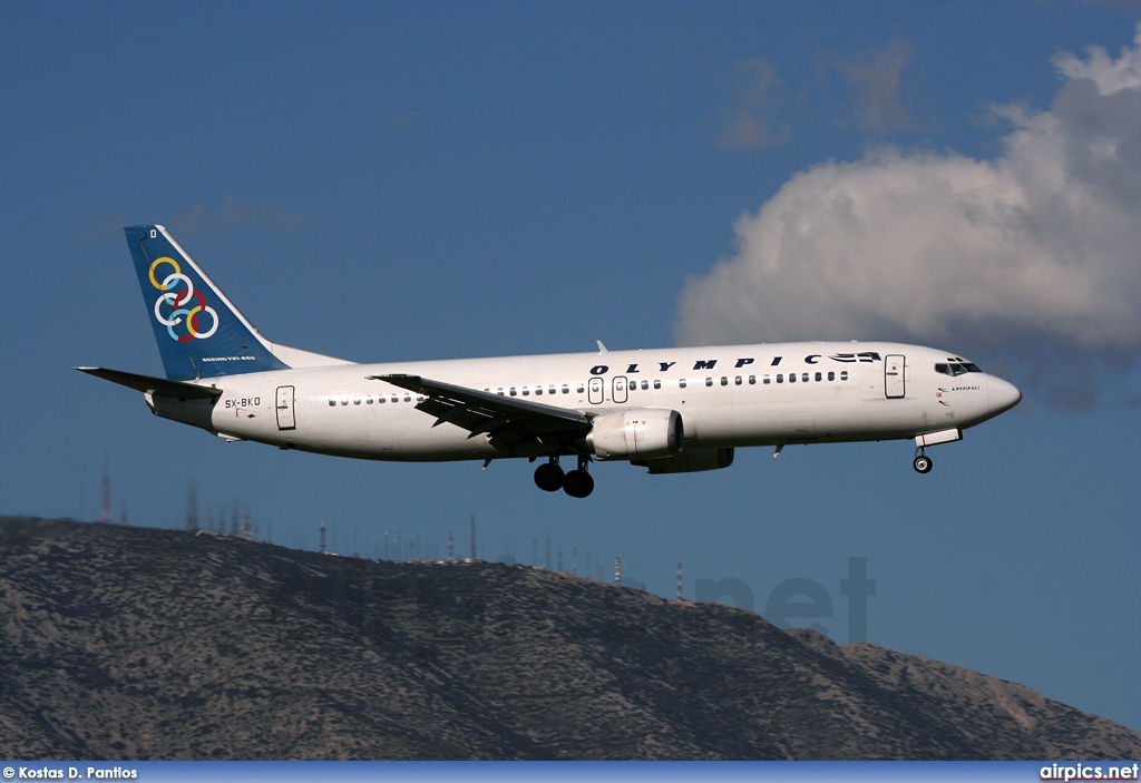 SX-BKD, Boeing 737-400, Olympic Airlines