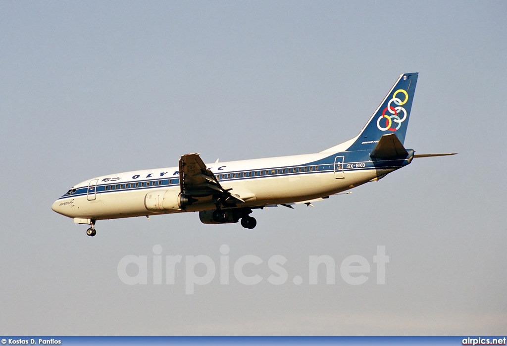 SX-BKD, Boeing 737-400, Olympic Airlines