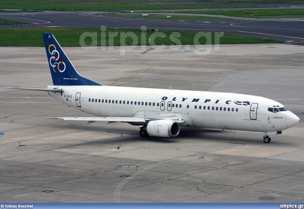 SX-BKD, Boeing 737-400, Olympic Airlines