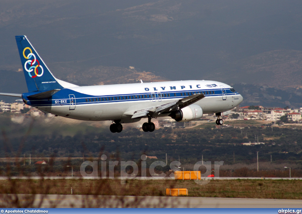 SX-BKE, Boeing 737-400, Olympic Airlines