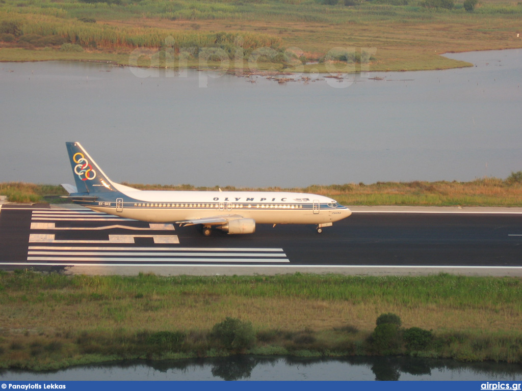 SX-BKE, Boeing 737-400, Olympic Airlines