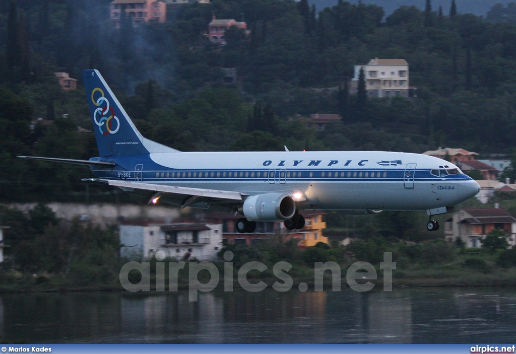 SX-BKE, Boeing 737-400, Olympic Airlines