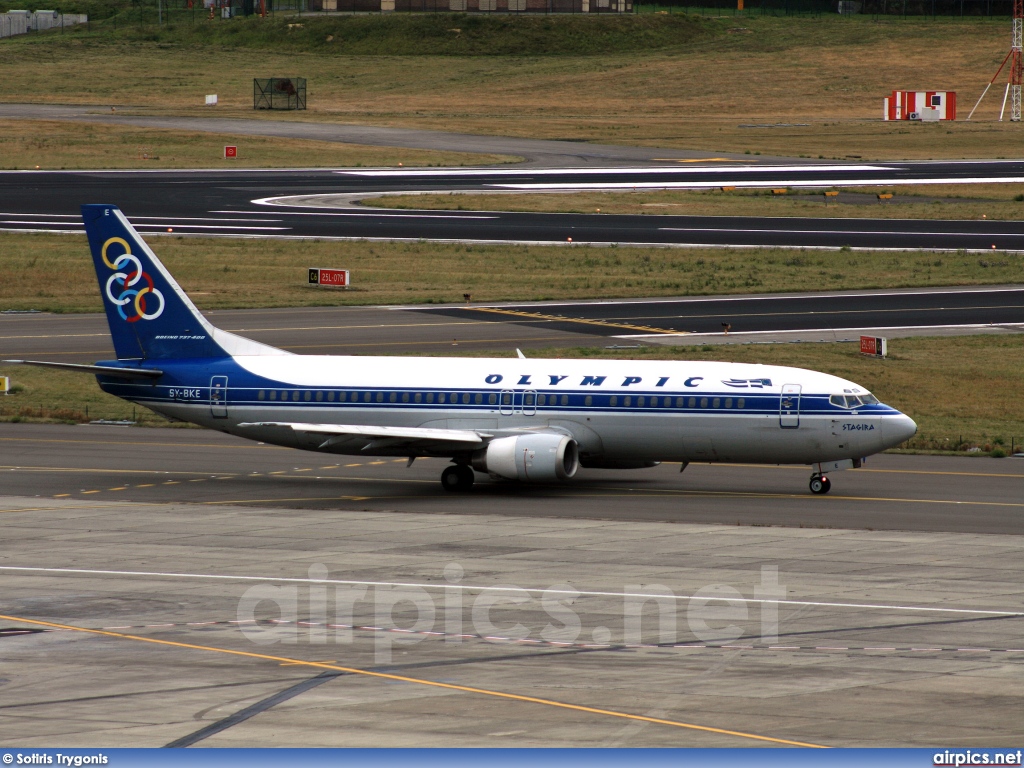 SX-BKE, Boeing 737-400, Olympic Airlines