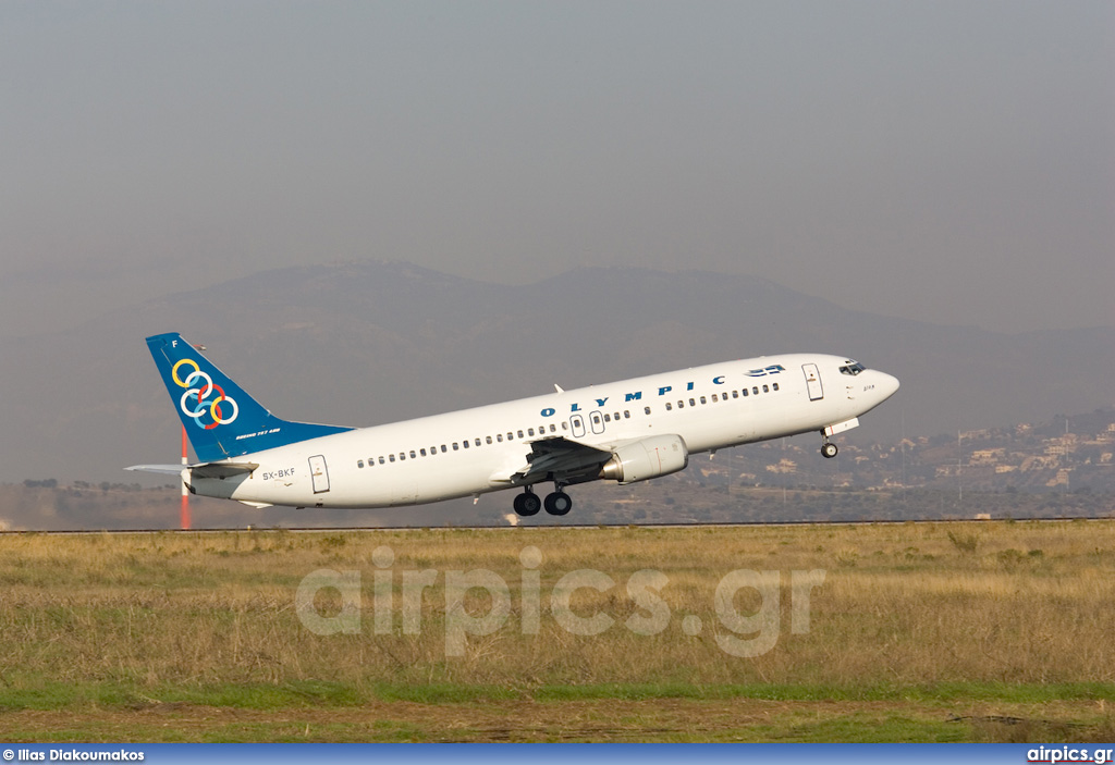 SX-BKF, Boeing 737-400, Olympic Airlines