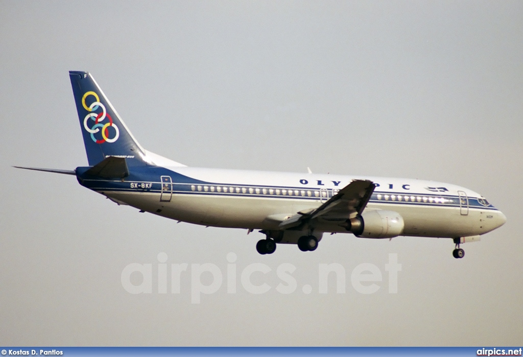 SX-BKF, Boeing 737-400, Olympic Airlines