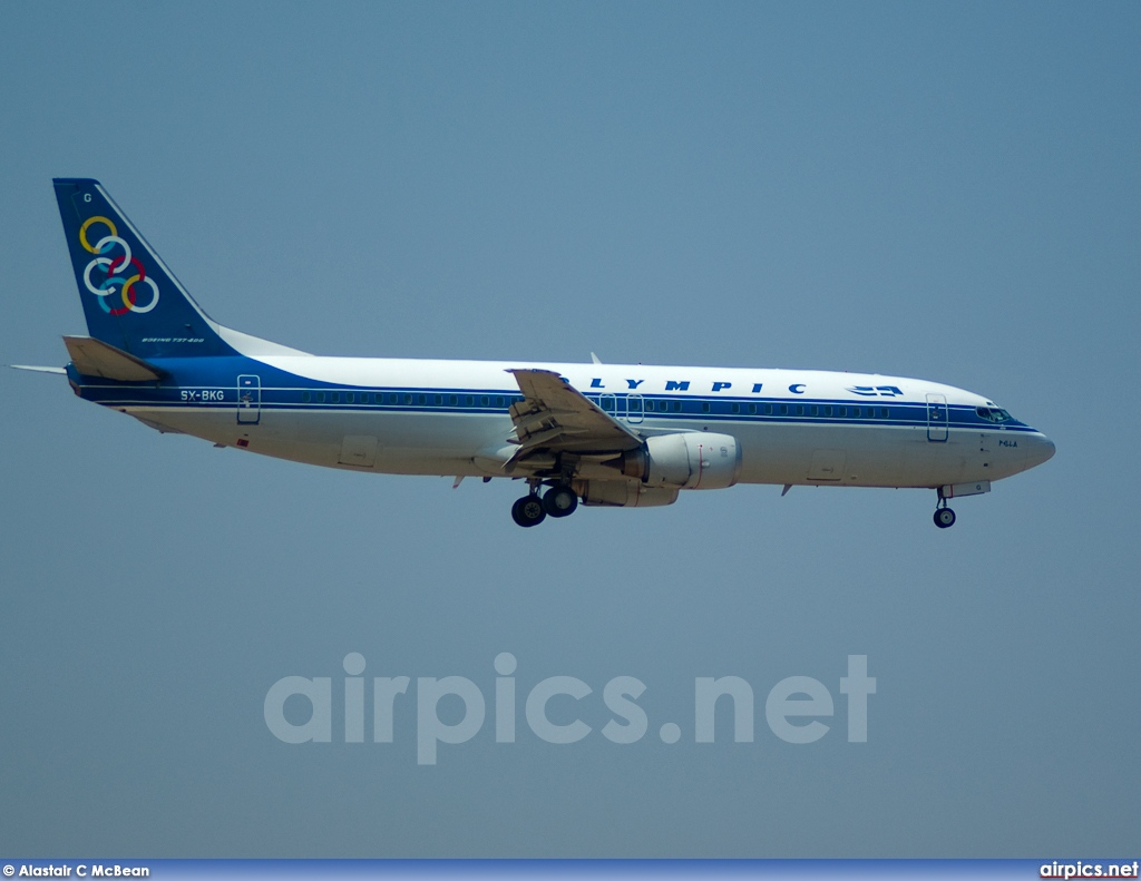 SX-BKG, Boeing 737-400, Olympic Airlines