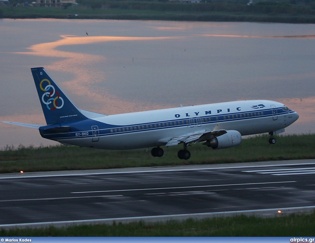 SX-BKG, Boeing 737-400, Olympic Airlines
