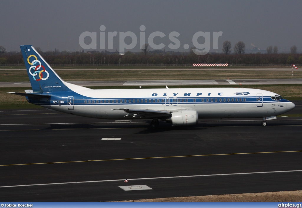 SX-BKG, Boeing 737-400, Olympic Airlines