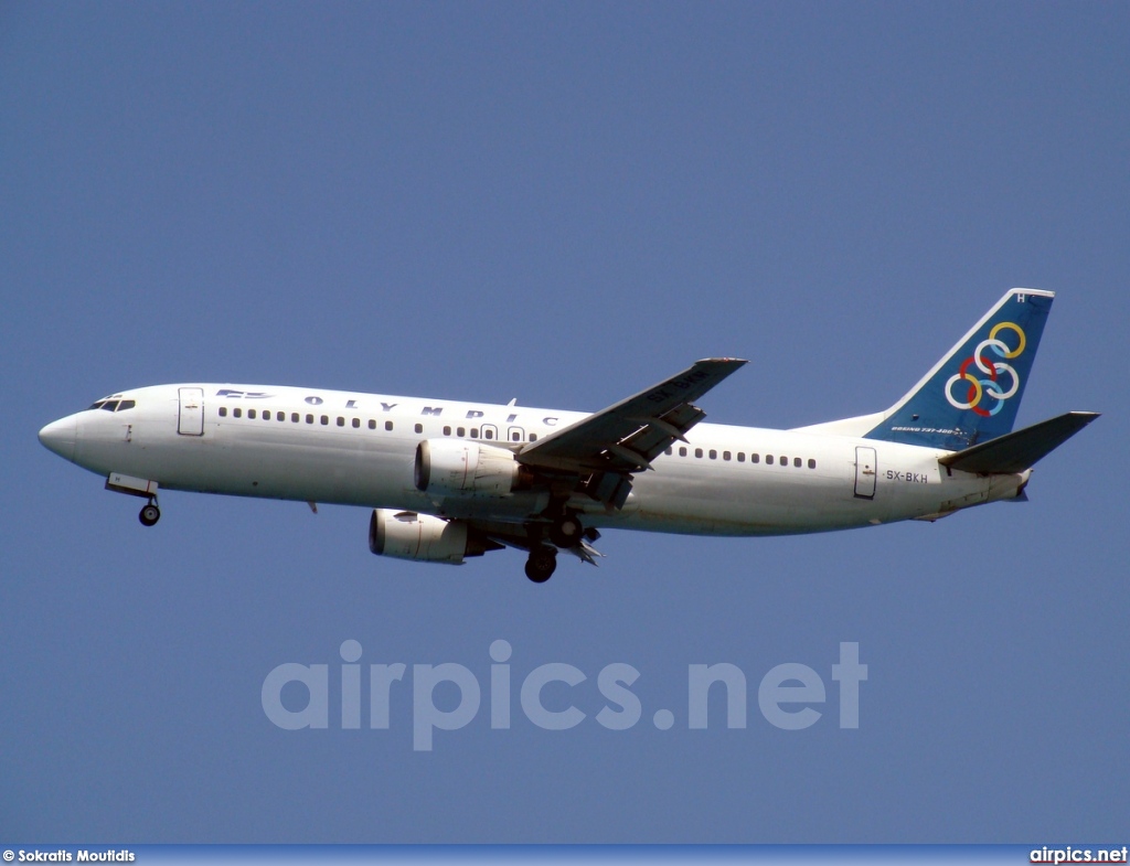 SX-BKH, Boeing 737-400, Olympic Airlines