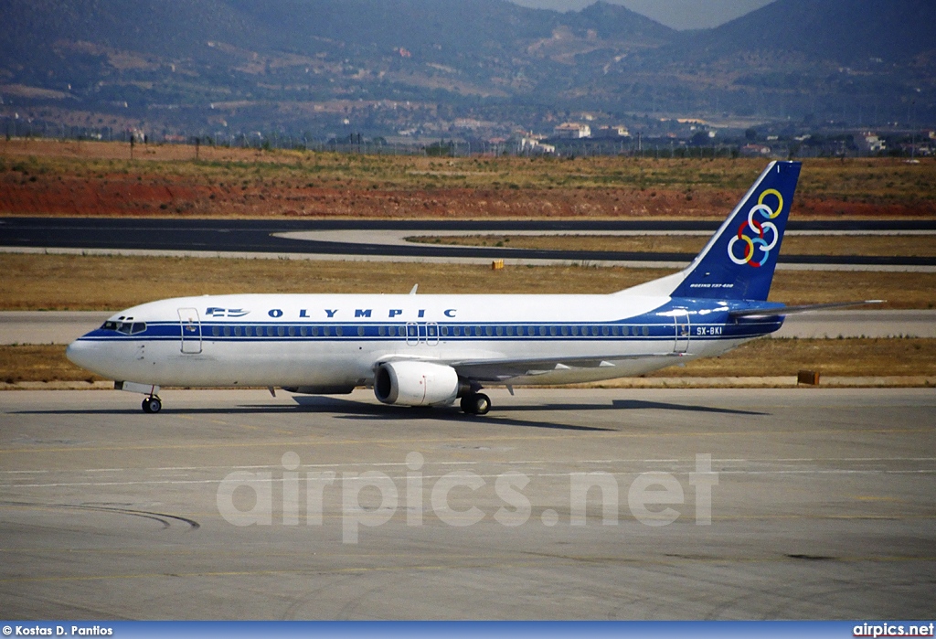 SX-BKI, Boeing 737-400, Olympic Airlines