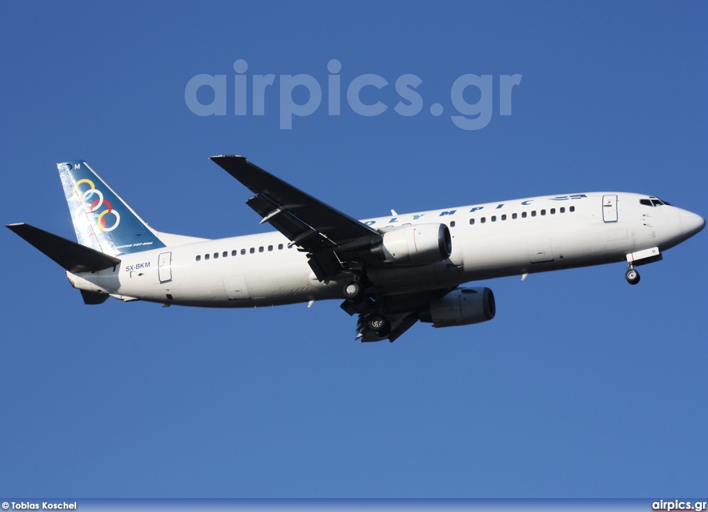 SX-BKM, Boeing 737-400, Olympic Airlines