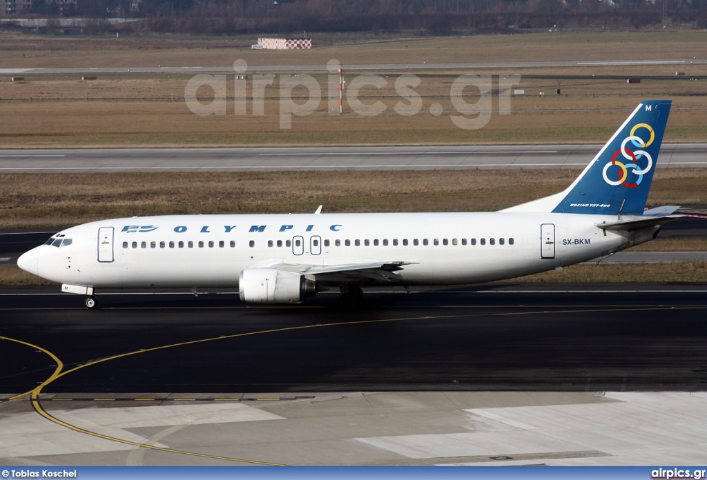 SX-BKM, Boeing 737-400, Olympic Airlines