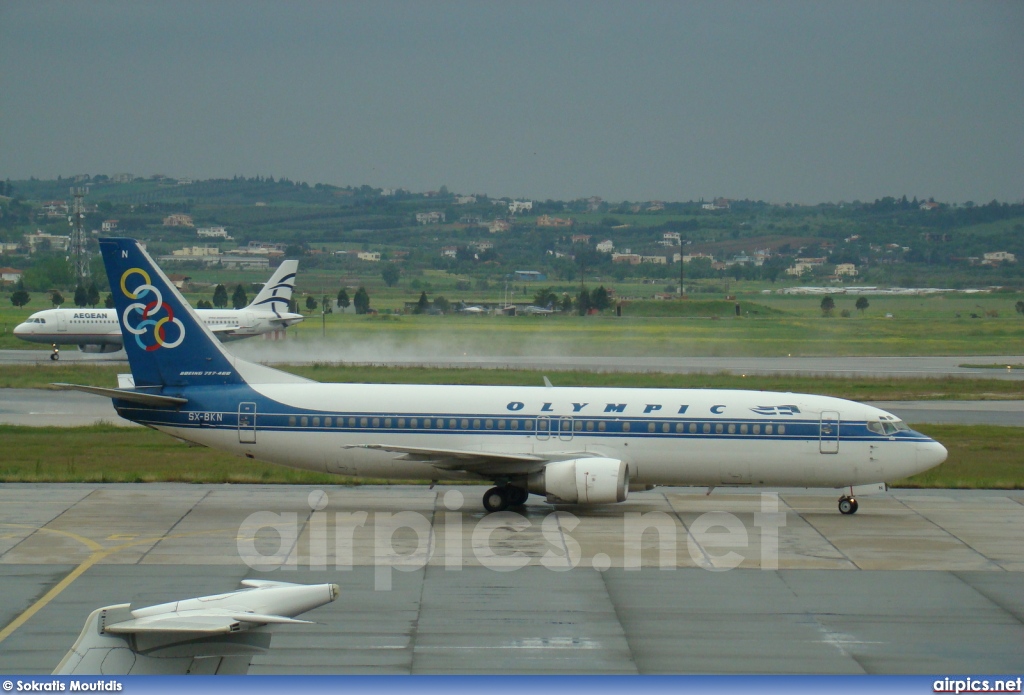 SX-BKN, Boeing 737-400, Olympic Airlines