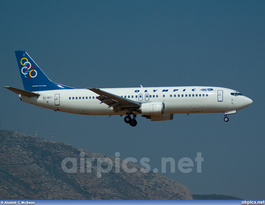 SX-BKT, Boeing 737-400, Olympic Airlines