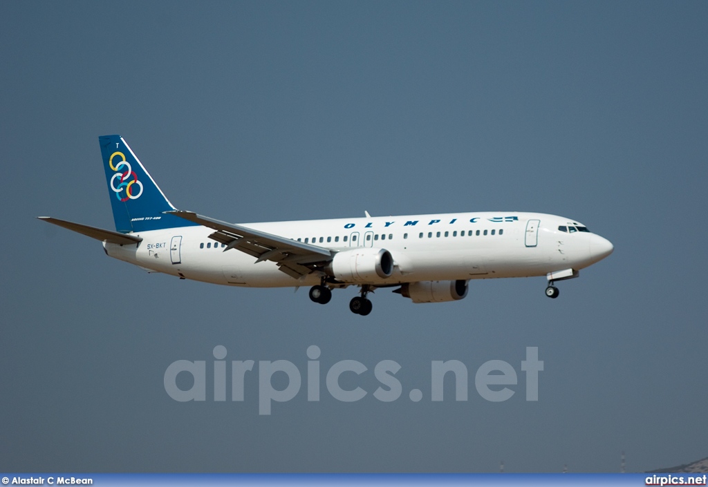 SX-BKT, Boeing 737-400, Olympic Airlines